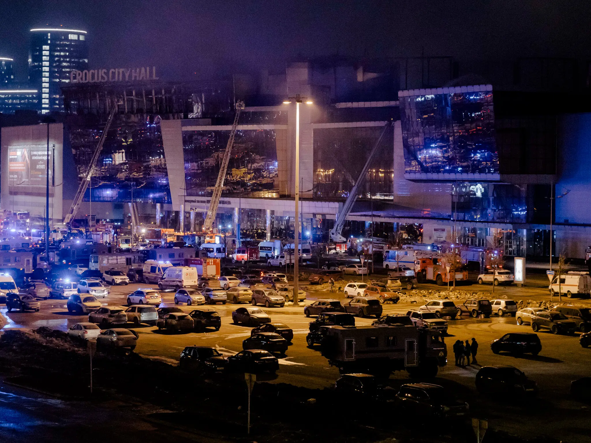 Екстрені служби на концертному майданчику 